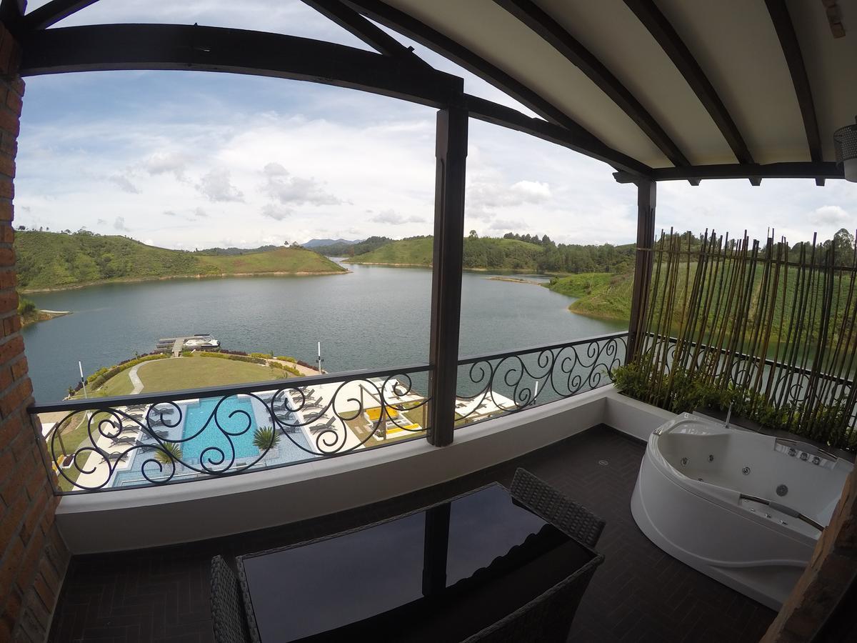 Hotel La Magdalena Adult Only Guatape Bagian luar foto